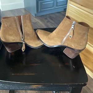 Rag & Bone Razor Ankle boots Golden Brown
